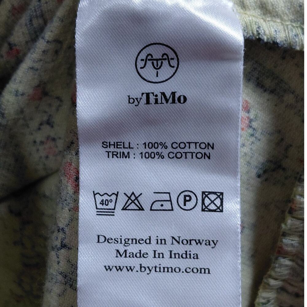 byTiMo Multicolor Collared Mini Ruffle Lace Trim Dress Women Size S - Picture 10 of 11